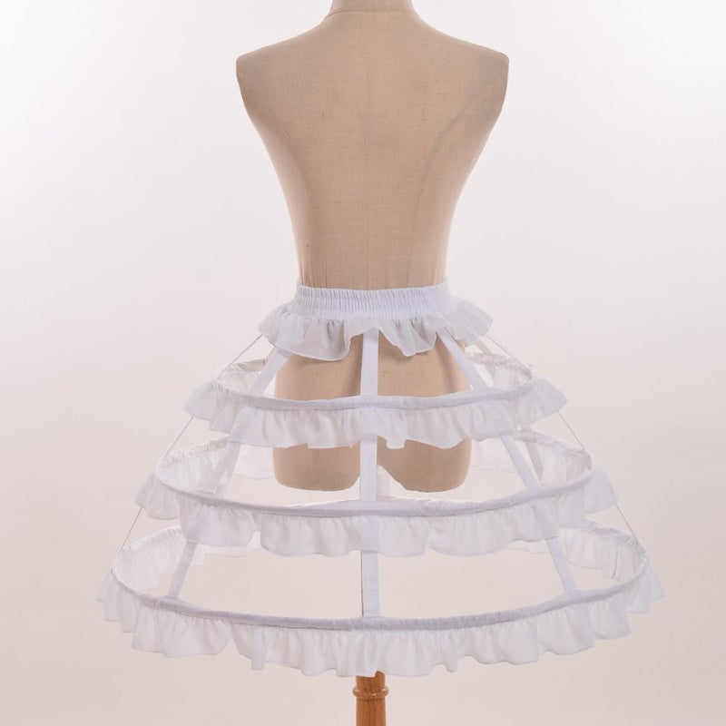 GRACEART Wedding Dress Petticoat Crinoline Underskirt Hoop Skirt - Image 3